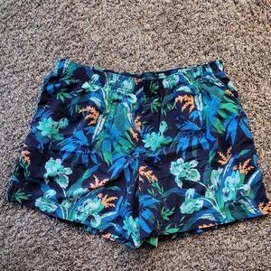 SALE--Columbia Blue and Green Shorts Lightweight Performance